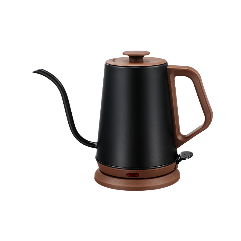 How does a coffee kettle improve pour-over coffee extraction uniformity through precise flow control?